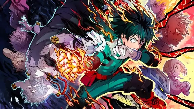 my hero academia - rekomendasi anime adventure 1