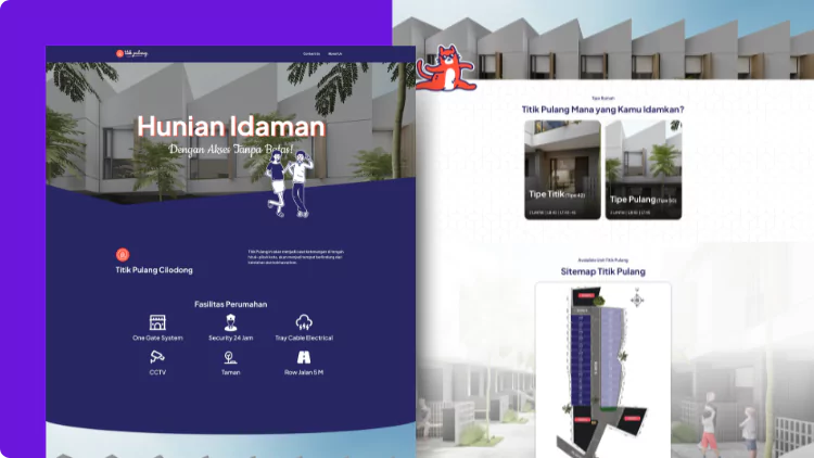 contoh portofolio website - iqbal abdurachman